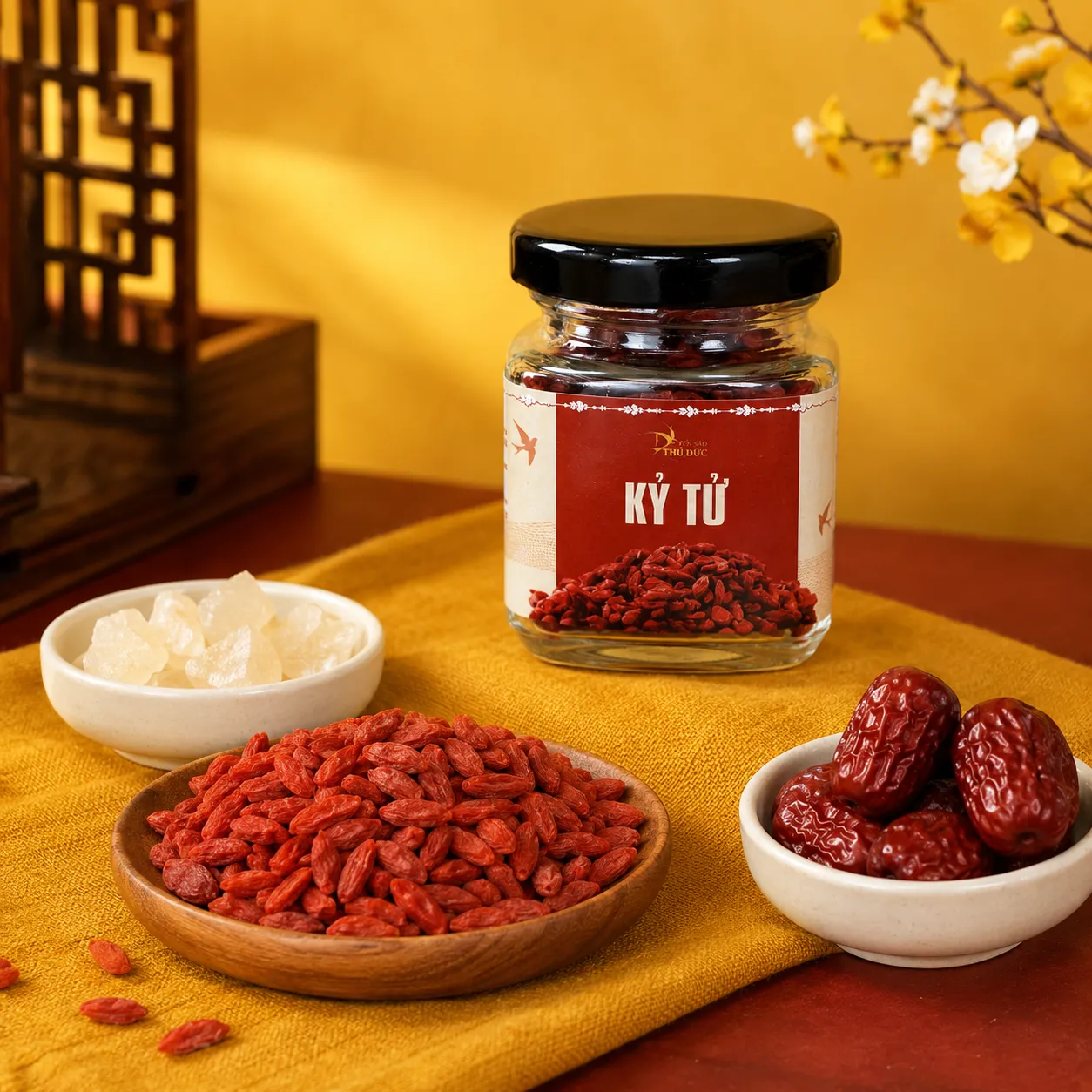 Hũ 50 Gram Kỉ Tử Ninh Hạ
