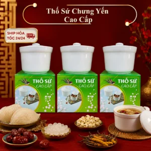 Thố Sứ Chưng Yến Cao Cấp